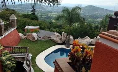 JIUTEPEC CLUB DE GOLF HDA. SAN GASPAR CASA EN VENTA CON VISTA PANORÁMICA
