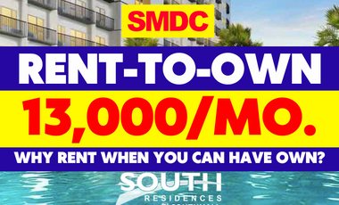 1 Bedroom Condo for Sale in Las Piñas SMDC South Residences beside SM Southmall near Alabang