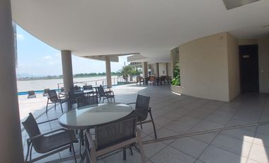 Samborondon, Renta de Lindo Departamento 3 Dorm. Vista Al Rio
