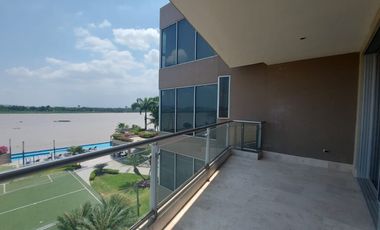 Samborondon, Renta de Lindo Departamento 3 Dorm. Vista Al Rio