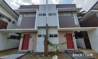 READY FOR OCCUPANCY 3 bedroom duplex house and lot or sale in 88 Summer Breeze Talamban Cebu City