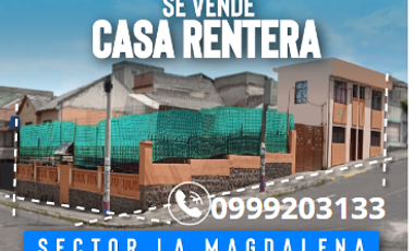 VENDO PROPIEDAD, AREA DE TERRENO 408m2 , ESQUINERA,SECTOR LA ATAHUALPA, QUITO, ECUADOR