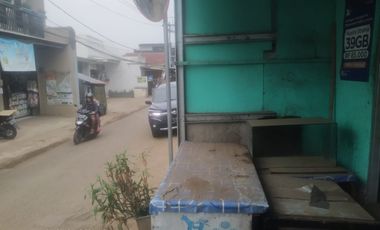 Toko Strategis Pinggir Jalan Ramai Ukuran 4 M x 4 M  Cilame, Ngamprah, Bandung Barat