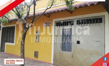 SE VENDE CASA BARRIO ALTICO - NEIVA (HUILA-COL)