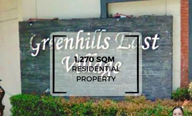 Greenhills East Residential Lot for Sale! San Juan City