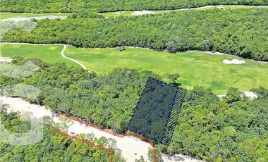 Terreno en Venta en Cancún en Kateah en Country Club Frente a Campo de Golf