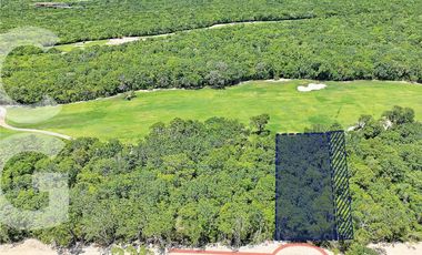 Terreno en Venta en Cancún en Kateah en Country Club Frente a Campo de Golf