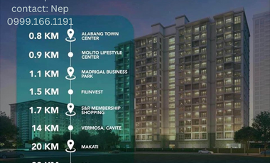 Ayala ,1 bedroom, ,Alveo ,Cerca, Pre Selling, Serendra of the South