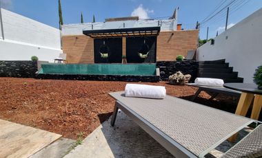 Renta CASA TONATICO por noche con alberca y jacuzzi climatizados muy bien ubicada y para excelente fin de semana en TONATICO EDOMEX