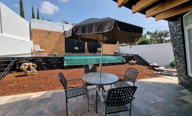 Renta CASA TONATICO por noche con alberca y jacuzzi climatizados muy bien ubicada y para excelente fin de semana en TONATICO EDOMEX