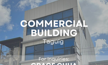 Income-generating Commercial Building For Sale in Taguig City