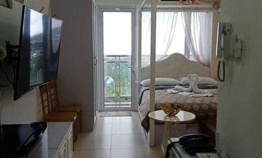 Furnished Studio Condo for Lease at Cool Suites in Tagaytay City