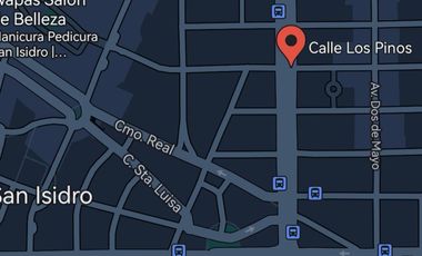 Vendo casa como terreno en muy buena ubicacion en San Isidro