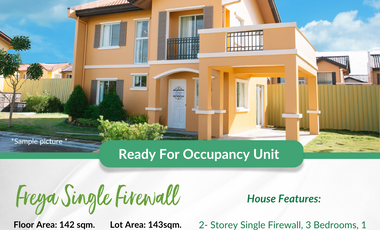 DUMAGUETE RFO HOUSE AND LOT FOR SALE - 5BR FREYA SF