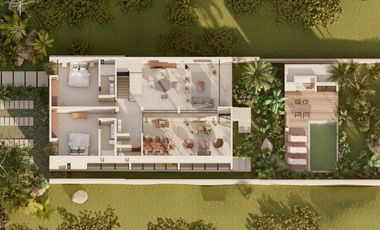 Casa NUEVA en venta de 3 recamaras en Tulum Country Club (Bahía Principe)