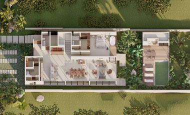 Casa NUEVA en venta de 3 recamaras en Tulum Country Club (Bahía Principe)