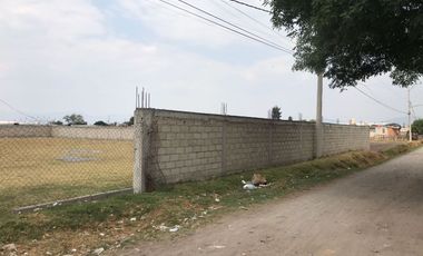 Renta de Terreno Bardeado por Blvd aeropuerto toluca