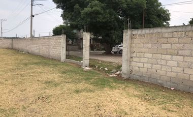Renta de Terreno Bardeado por Blvd aeropuerto toluca