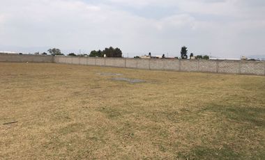 Renta de Terreno Bardeado por Blvd aeropuerto toluca
