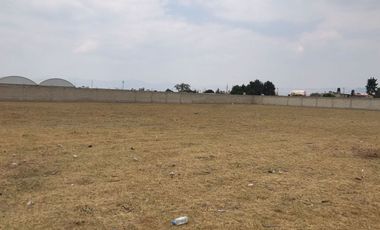 Renta de Terreno Bardeado por Blvd aeropuerto toluca