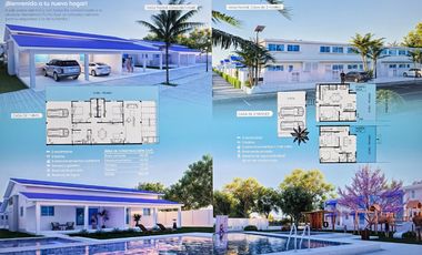 Punta Chame Casa de 185 m2 con piscina a dos pasos del mar. $180,000