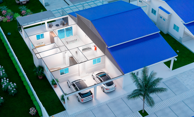 Punta Chame Casa de 185 m2 con piscina a dos pasos del mar. $180,000