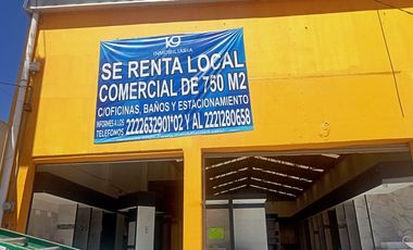 Bodega Comercial en renta zona Angelópolis