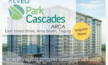 For Sale Condo in Arca South, 3BR Park Cascades, East Union Drive, Arca South, Taguig, Metro Manila