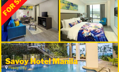 Luxury Queen Suite in Savoy Hotel Manila For Sale