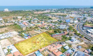 Land for sale at Cha Am town, 7 Rai 65 sqwah (11460 sq.m,) price 3.9 Million Baht per Rai