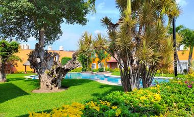 CASA EN VENTA LA CAMPIÑA TETECALITA CERCA DE CHICONCUAC MORELOS CON ALBERCA