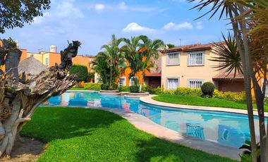 CASA EN VENTA LA CAMPIÑA TETECALITA CERCA DE CHICONCUAC MORELOS CON ALBERCA