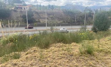 Oportunidad terreno en venta 8.000m2 con frente a la Autopista Descanso - Azogues