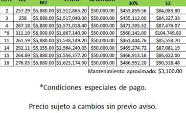 Terrenos en venta - Montalto - Atlixco