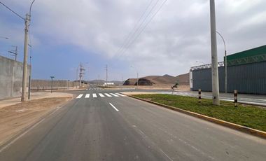 VENTA EXCELENTE TERRENO DE 1,596 m2 EN AL ZONA INDUSTRIAL DEL PROYECTO INDUPARK: LURIN.