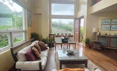Metro Tagaytay Georgetown Subdivision Elevated Lot with 4Br House + Basement & Roofdeck Providing Panoramic Taal Volcano/Lake Views