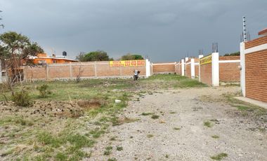 2 Terrenos De 495m2 c/u En Santa Isabel Cholula Cerca de Chipilo..