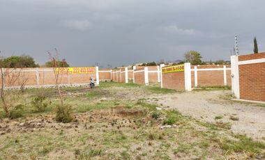 2 Terrenos De 495m2 c/u En Santa Isabel Cholula Cerca de Chipilo..