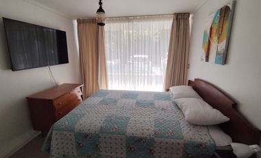 Arrienda Depto Amoblado + Gasto común, 2 D, principal en suite + terraza, cocina independiente en San Pedro de la Paz