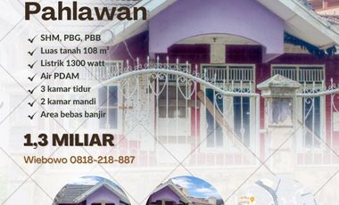 Dijual Tanah Bonus Rumah di Palembang Dekat RS Bhayangkara Mohamad Hasan