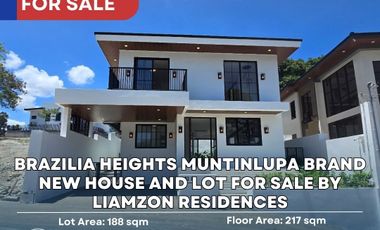 Brazilia Heights Muntinlupa Brand New House and Lot for Sale by Liamzon Residences
