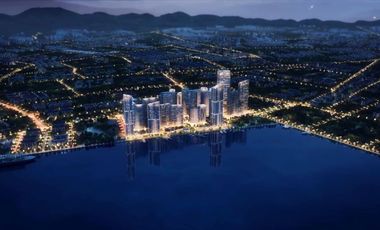 CITY VIEW FULLY FURNISHED- 29.75  sqm Residential studio condo for sale in Mandani Bay Quay Tower 3 Mandaue Cebu