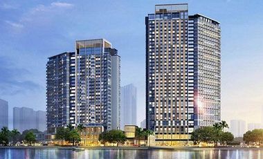 CITY VIEW FULLY FURNISHED- 29.75  sqm Residential studio condo for sale in Mandani Bay Quay Tower 3 Mandaue Cebu