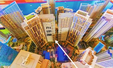 CITY VIEW FULLY FURNISHED- 29.75  sqm Residential studio condo for sale in Mandani Bay Quay Tower 3 Mandaue Cebu
