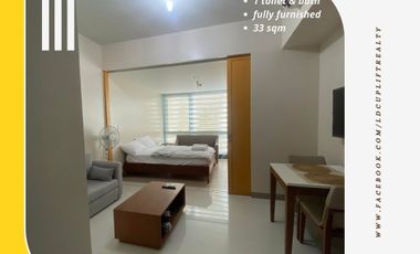 FULLY FURNISHED 1 BEDROOM UNIT IN ONE UPTOWN AREA BGC