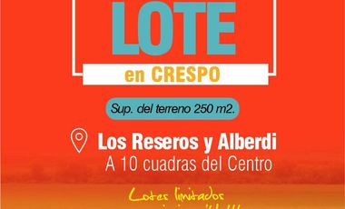 Terreno en venta Loteo Francisco