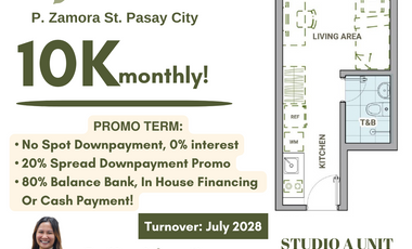 𝗔𝗡𝗜𝗦𝗦𝗔 𝗛𝗘𝗜𝗚𝗛𝗧𝗦 DMCI Homes Pre Selling Condo in P. Zamora St., Pasay City near Kabayan Hotel, MRT/LRT Edsa Taft and SM Mall of Asia