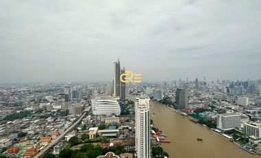 The River Condominium - High Floor 2 Beds + Studio Facing IconSiam for Sale!