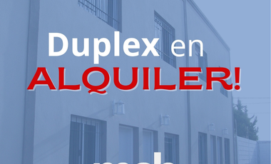 ALQUILO DUPLEX 1 DORMITORIO