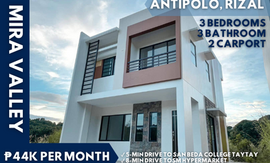 112 sqm - 3 Bedrooms House and Lot For Sale in Mira Valley - Havila Antipolo